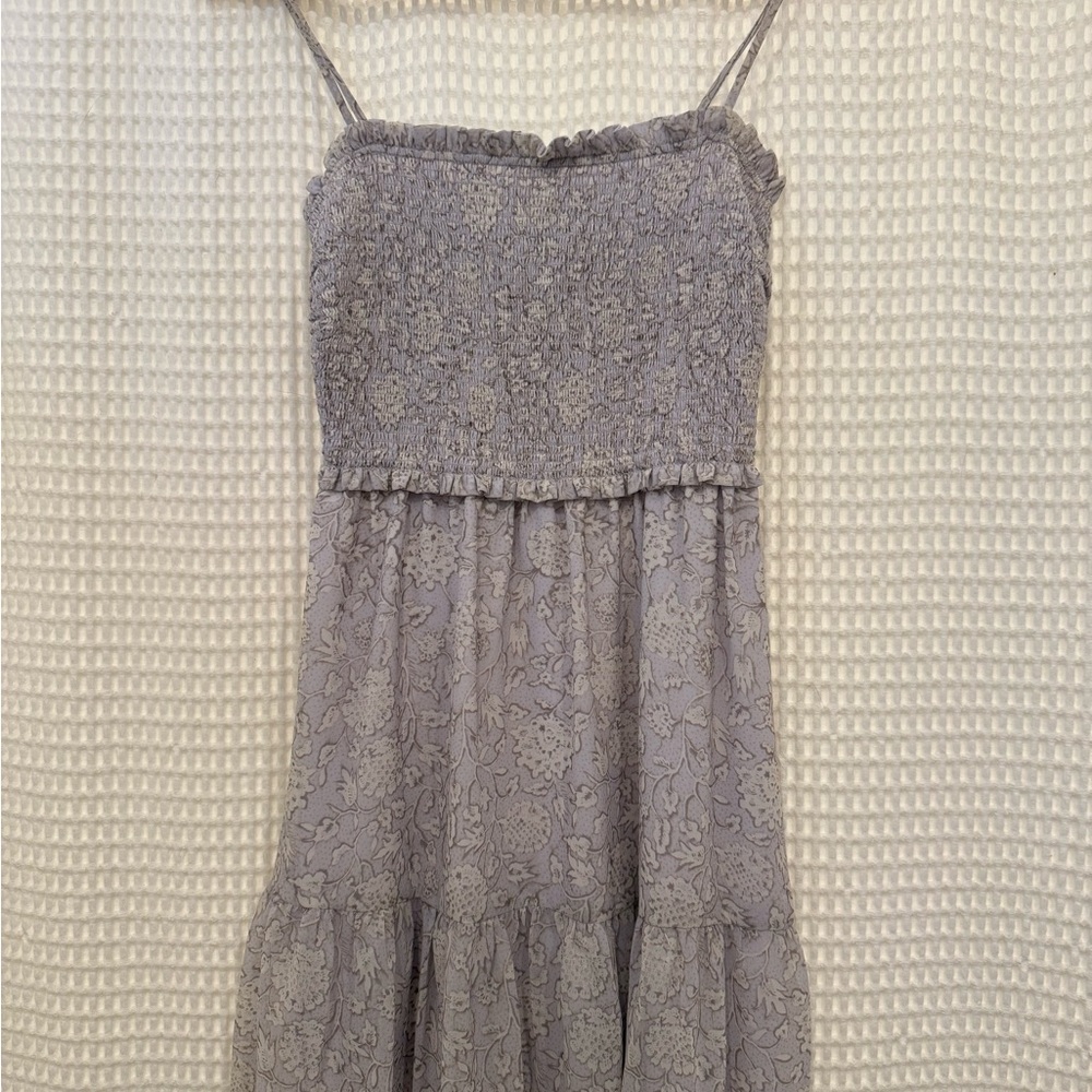 Wilfred Aritzia - Tempest Smocked Tank Mini Dress